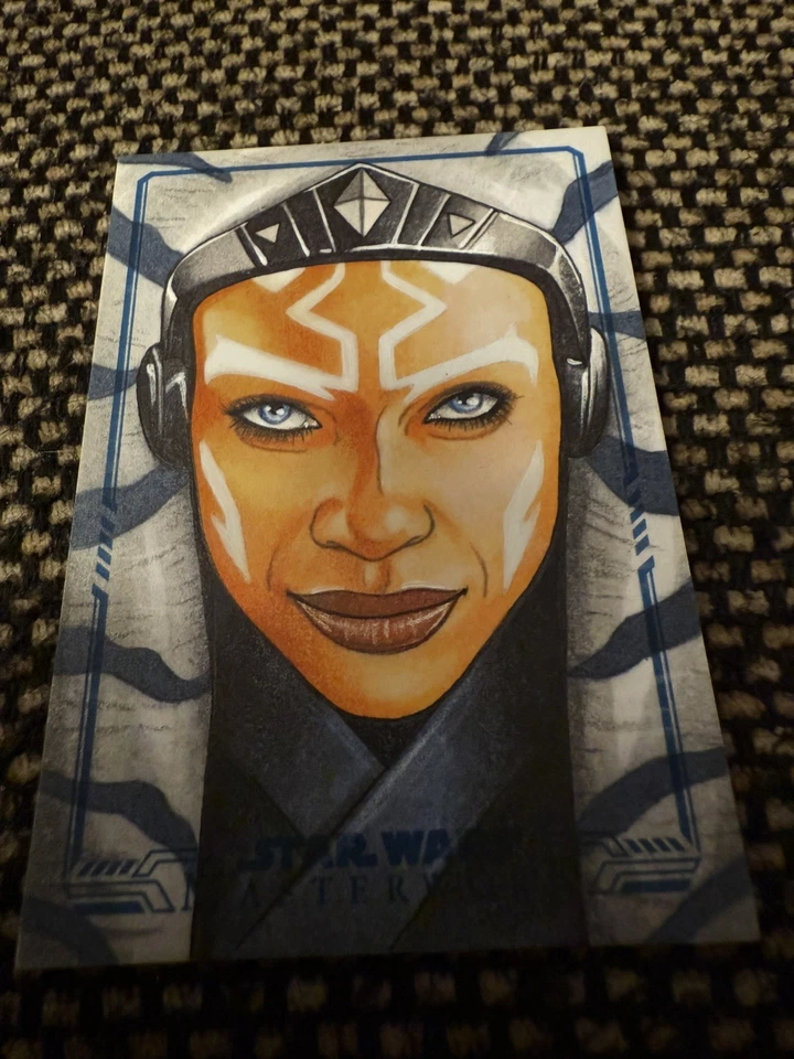 Topps Star Wars Masterworks Sketch Ahsoka Tano 1/1 - Image 1 of 2