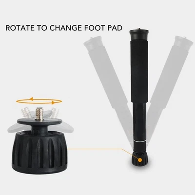 Camera Monopod 8 Sections Selfie Stick Pole Aluminum Alloy For SU - Image 1 of 4