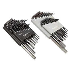 36-teiliges Inbusschlüssel/Sechskantschlüssel-Set - Zoll/SAE und metrisch - Bild 1 von 5