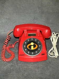 Disney Pixar SBC The Incredibles Telephone Landline W/  Caller ID & Phone Cord - Picture 1 of 10
