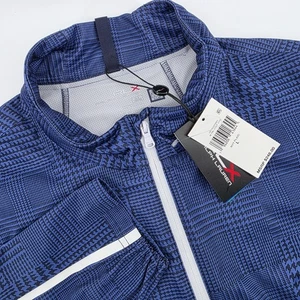 RLX Ralph Lauren Mens Large Jacket Convertible Water Repellent Full Zip Navy - Picture 1 of 12