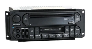 Chrysler Dodge Jeep 2002-06 AM FM CD Cassette w Bluetooth Music P05091606AD RBP - Imagen 1 de 5