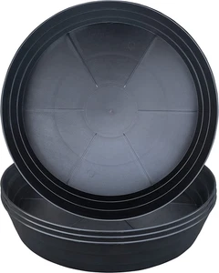 Plant Saucer 10 12 14 16 18 20 25 Inch Extra-Deep Plant Trays for Flower Pot, He - Picture 1 of 12