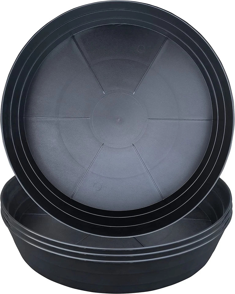 Plant Saucer 10 12 14 16 18 20 25 Inch Extra-Deep Plant Trays for Flower Pot, He - Image 1 of 4