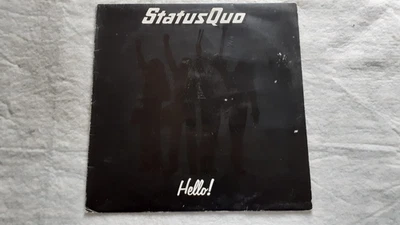 STATUS QUO    "HELLO!"    VINYL LP RECORDS - Image 1 of 4