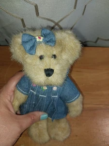 BOYDS Head Bean Best Dressed CHLOE peluche ORSO alto 8" - Foto 1 di 6