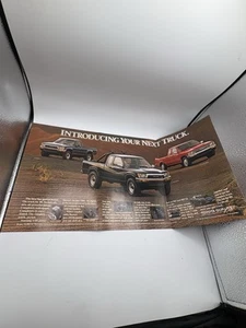 1988 Vintage Print Ad/Brochure Toyota Trucks 21-1/2"x10-1/2" - Picture 1 of 7