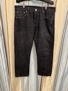 levis 501 black jeans button fly 34x30 - Bild 1 von 11