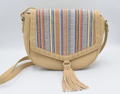 Bolso de mano para mujer American West Bandana multicolor a rayas boho Foto 1 de 4