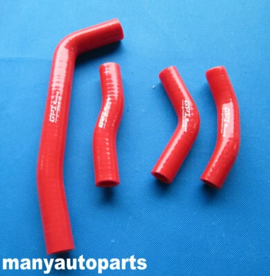 silicone radiator hose FOR Honda CRF250R CRF 250 R 2010-2013 2011 2012,RED Foto 1 de 4