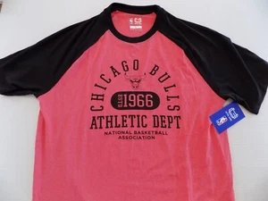 Chicago Bulls Athletic Dept. T-Shirt Adult Large Poly/Spandex NBA NOS w/ Tag - Picture 1 of 3