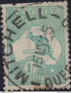 AUSTRALIA 1915 KANGAROO MITCHELL POSTMARK SG 40 USED - Picture 1 of 1