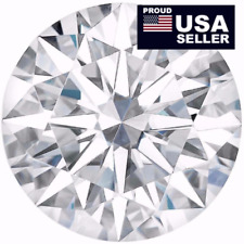 Excellent cut round DEF color 1X7mm and 2x4mm moissanite,VVS1quality