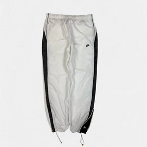 Vintage Nike baggy track pants white medium - Picture 1 of 6