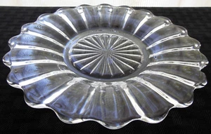 Heisey Glass Clear Crystolite  7 1/2" Salad Plate - Picture 1 of 13
