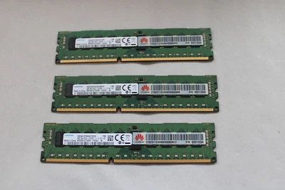 HUAWEI 3 x 8GB  2Rx8 PC3L-12800R Samsung M393B1G73EB0-YK0Q2 Huawei P/N 02311EX - Bild 1 von 2