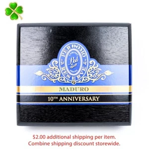 Perdomo Epicure Maduro 10th Empty Wood Cigar Box 8" x 7" x 2.75" - Picture 1 of 12