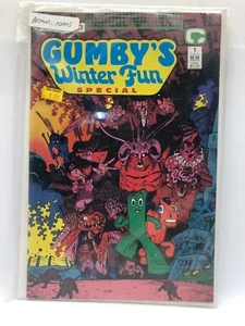Gumby's Winter Fun Special #1 (Comico Comics December 1988) - Picture 1 of 1