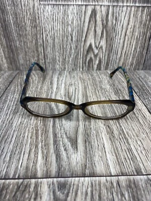 Gafas MICHAEL KORS MK689 200 auténticas 50-16-135 marrón azul monturas solamente Foto 1 de 4