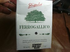 Stipula Ferrogallico Netto 70 ml Bottle Fountain Pen Ink Iron-Gall Black