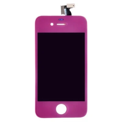LCD Digitizer Frame Assembly for Apple iPhone 4 CDMA Purple  Front Glass Touch  - Image 1 of 2
