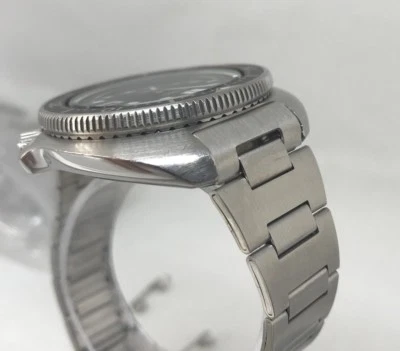 Pulseira para Seiko Band 6105-8110 6105-8119 aço inoxidável com barra de mergulho Link final 19mm - Imagem 1 de 4