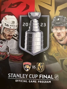 2023 VEGAS GOLDEN KNIGHTS CHAMPIONS STANLEY CUP FINAL GAME PROGRAM SHIPPING NOW - Picture 1 of 9