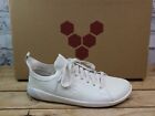 WOMENS VIVOBAREFOOT GEO COURT KNIT VIVO LEATHER WHITE SHOES TRAINERS UK 6 130