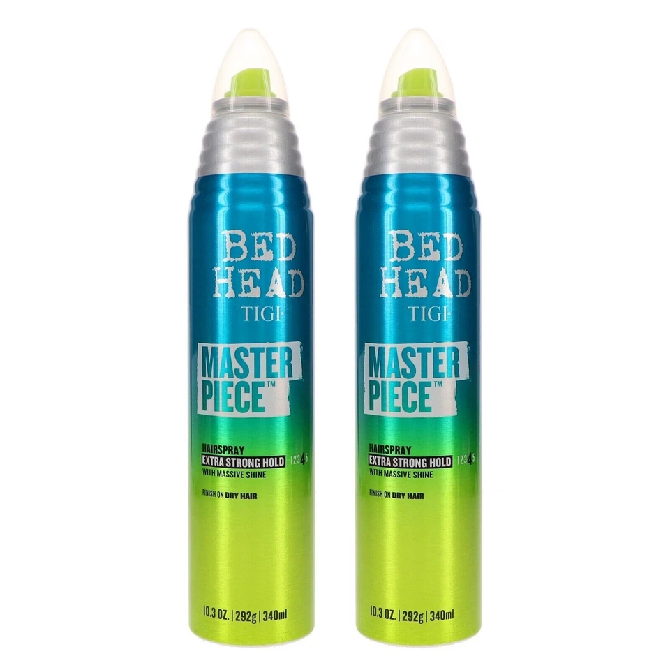 Cabezal de cama de TIGI Masterpiece spray para el cabello de sujeción extra fuerte 10,3 oz (paquete de 2) Foto 1 de 1