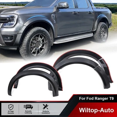 para Ford Ranger 2023+ T9 guardabarros ensanchamiento paso de rueda accesorios negro mate DE - Imagen 1 de 4