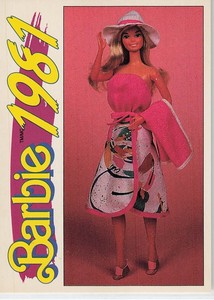 1991 Action/Panini Another First For Barbie 1981 #89 Beach Dazzler