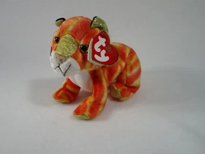 Zodiac Ty Beanie Tiger 2000 8" Stuffed Plush w/ Tags - Picture 1 of 7