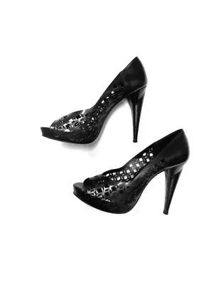 Pierre Hardy Black Heels Size 39 - Image 1 of 4