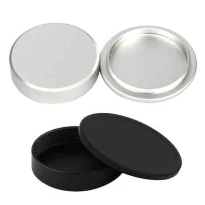 2Pcs Metal Rear Lens Cap Protective Camera Cap for M39 39mm Thread Screw Mount - Image 1 of 4