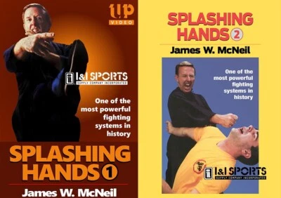 2 DVD SET Splashing Hands Kung Fu Advanced Power Fighting System James McNeil - Image 1 of 3