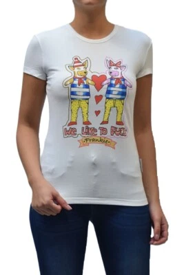 MAGLIA 94€ - 70% FRANKIE MORELLO DONNA F235/6318 BIANCO mis.disp. S/M P/E. Foto 1 de 3