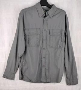 Alpine Design Hiking Shirt Tech Series Breathable Gray Vented Mens Size Small - Picture 1 of 13