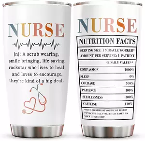 Nurse Gifts Tumbler, Nurse Gifts for Women, Nurses Week Gifts, Graduation Gifts - Picture 1 of 7