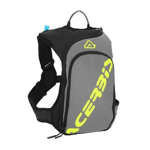 ACERBIS Sather Backpack Black/Grey 9L With Hydration Bladder - Picture 1 of 2