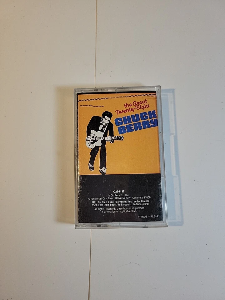 Chuck Berry - The Great Twenty Eight -  Cassette Tape - Sweet Little Sixteen - Image 1 of 4