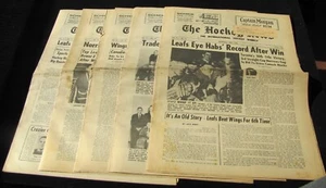 5 Issues THE HOCKEY NEWS MAY, JUNE, JULY, AUGUST, SEPTEMBER 0F 1964 - Picture 1 of 11