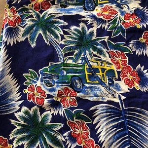 Hawaii Tropical Sarong Hibiscus Woody Car Design By Touch Of Hawaii Beach Swim - Picture 1 of 7