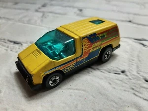 Vintage Hot Wheels 1978 Inside Story Yellow Diecast Small Toy Van Vehicle - Picture 1 of 9