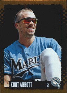 1995 Score Gold Rush Florida Marlins Baseball Card #358 Kurt Abbott