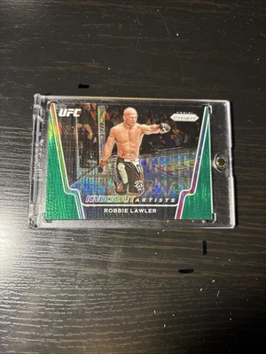 Robbie lawler prizm knockout artists /25 - Image 1 of 2