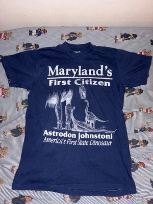 Camiseta Dinosaurio Vintage Jóvenes Niños Talla L/XL Años 70/80 Foto 1 de 4