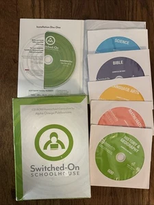 2016 5th Grade Switched On Schoolhouse 5 Subject Complete Set - Picture 1 of 9