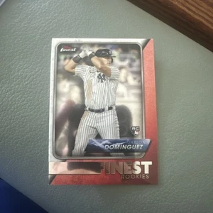2024 Topps Finest Jasson Dominguez Rookies Design Variations RC #FRD-1 - Picture 1 of 2