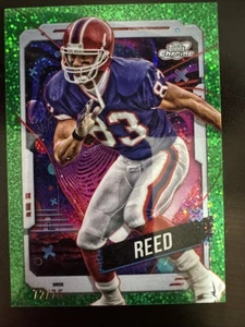 2024 Topps Chrome Cosmic #6 Andre Reed Green Space Dust Refractors #/75 - Picture 1 of 2