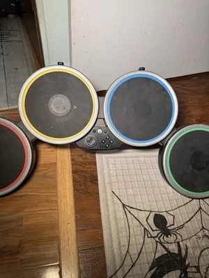 Rock Band Harmonix Wireless Drum Controller Model PSDMS2 Drums No Dongle/Stand - Image 1 of 4